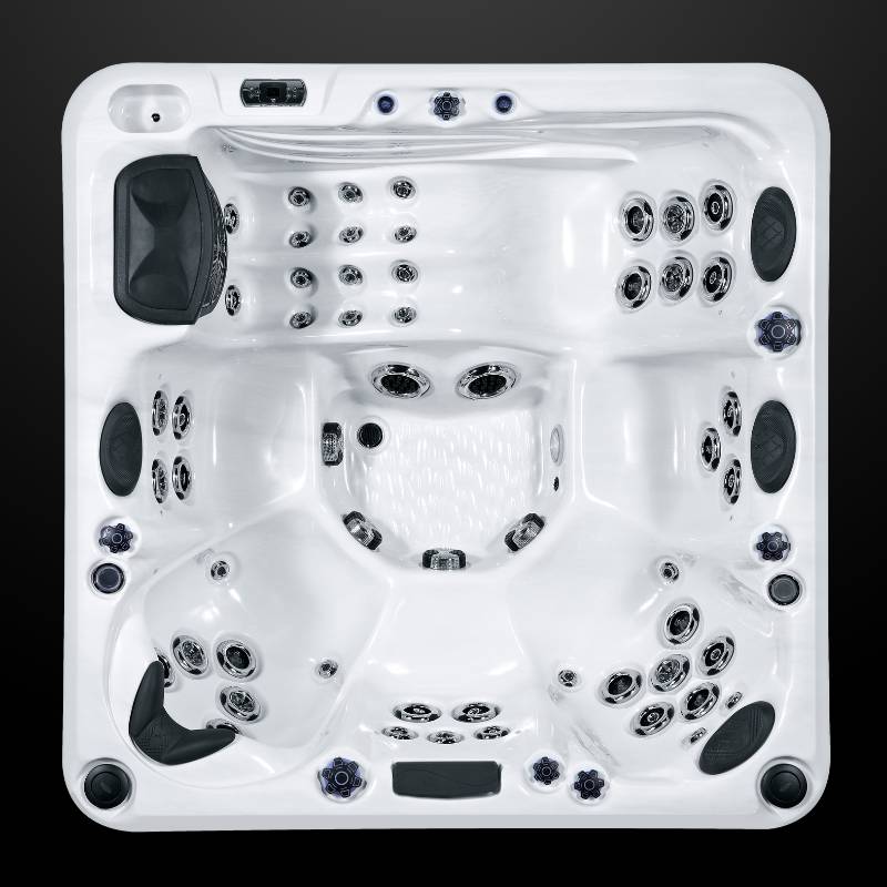 Stealth 7L-Hot-Tub-Sterling-Silver-Shell-Top
