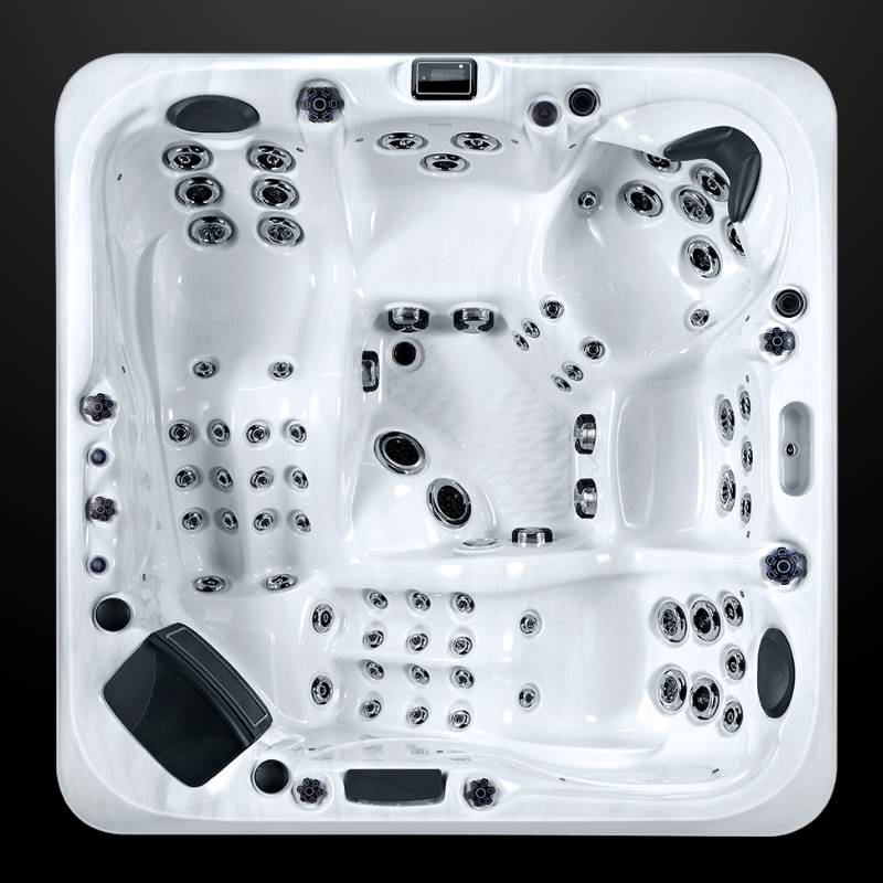Stealth 82L-Hot-Tub-Sterling-Silver-Shell-Top